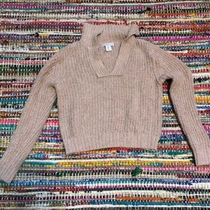 Extremely soft peachy tan colored sweater
